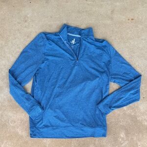 johnnie-O Men's Blue quarter-zip pullover